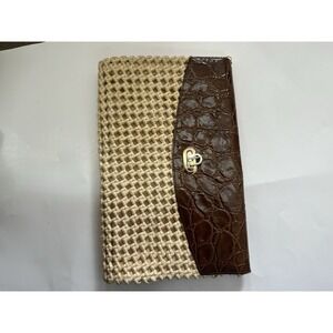 Ozzi Basket Weave Purse